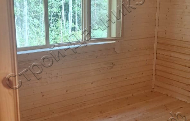 4 Каркасно-щитовой дом Д-3, 9x8.5м, 67.5 М², Ленинградская область, Лодейнопольский район, деревня Новая слобода (11)